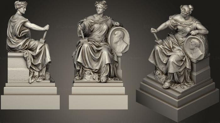 Statues antique and historical (Statue 103, STKA_1554) 3D models for cnc